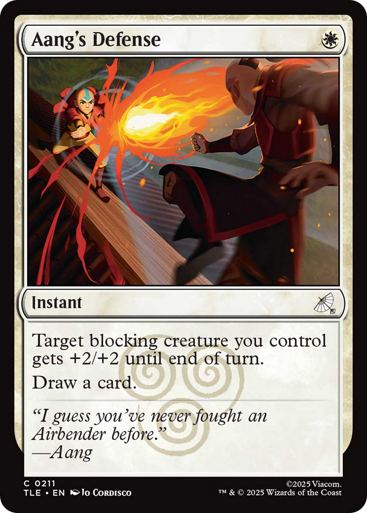 Aang's Defense [Avatar: The Last Airbender: Eternal-Legal] Foil