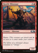 Hostile Minotaur [Core Set 2019] Foil