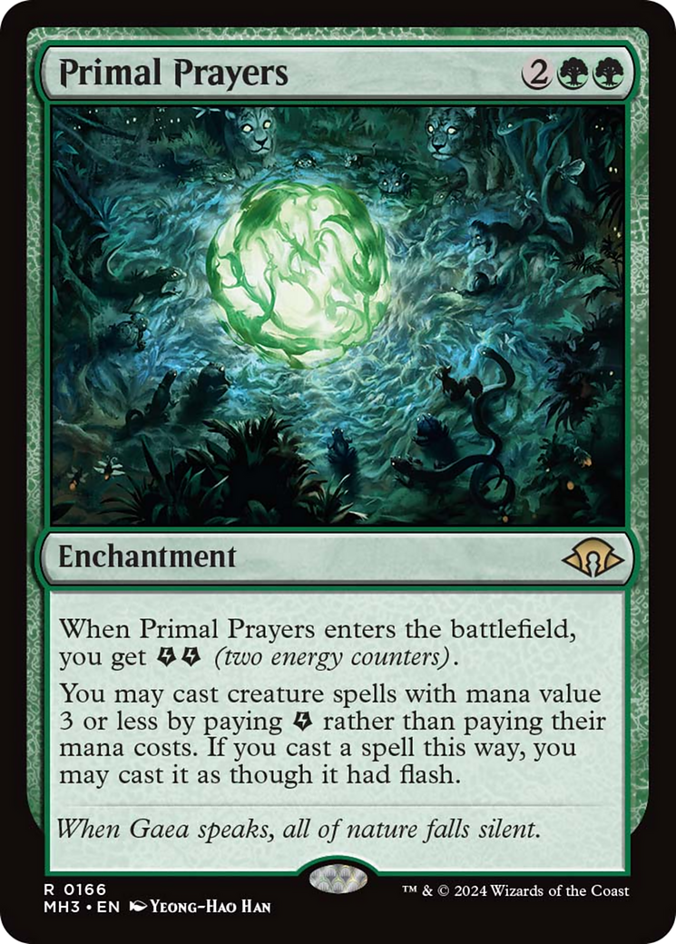 Primal Prayers [Modern Horizons 3] Foil