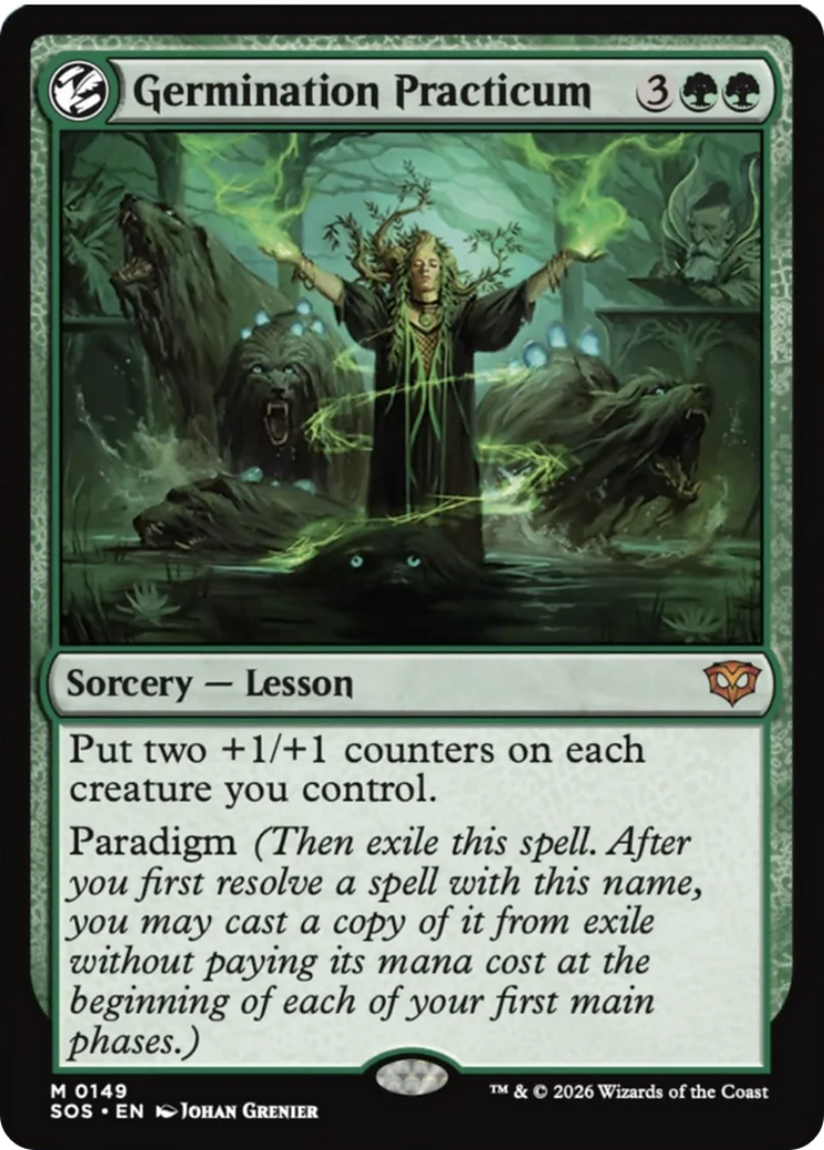 Germination Practicum [Secrets of Strixhaven] Foil