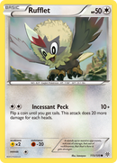 Rufflet (115/135) [Black & White: Plasma Storm] Reverse Holofoil