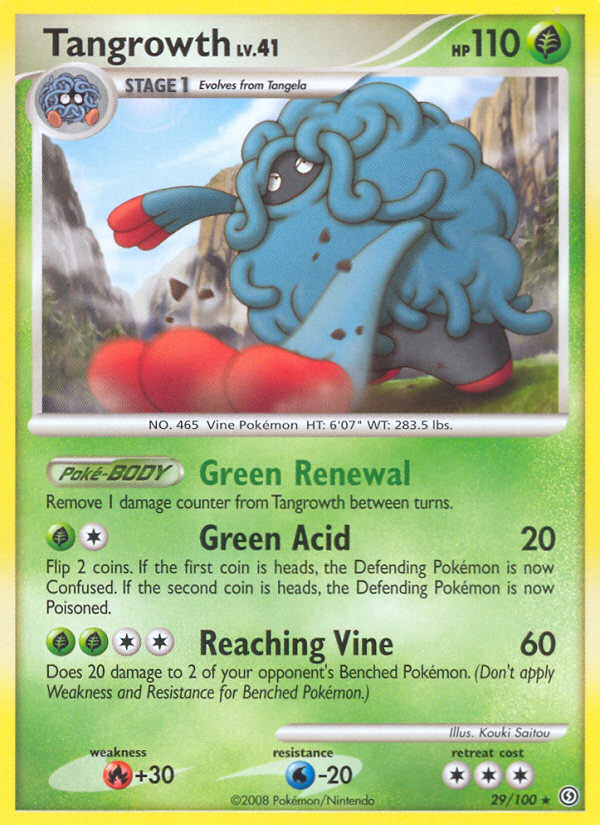 Tangrowth (29/100) [Diamond & Pearl: Stormfront] Reverse Holofoil