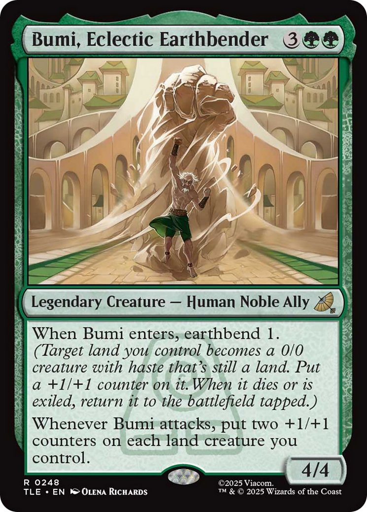 Bumi, Eclectic Earthbender [Avatar: The Last Airbender: Eternal-Legal] Foil
