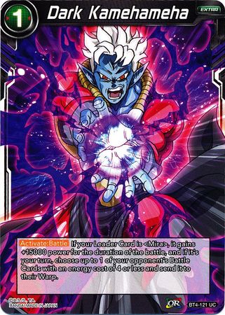 Dark Kamehameha (BT4-121) [Colossal Warfare] Parallel Foil