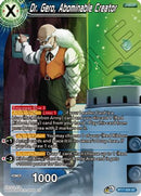 Dr. Gero, Abominable Creator (BT17-034) [Ultimate Squad] Parallel Foil