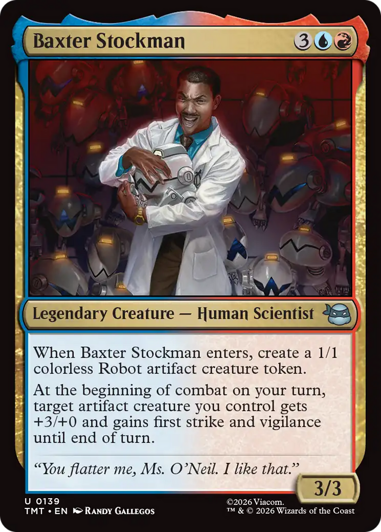 Baxter Stockman [Teenage Mutant Ninja Turtles] Foil