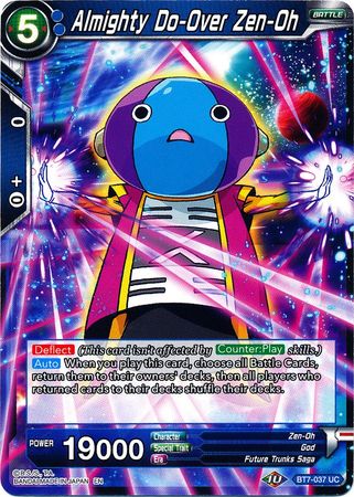 Almighty Do-Over Zen-Oh (BT7-037) [Assault of the Saiyans] Parallel Foil