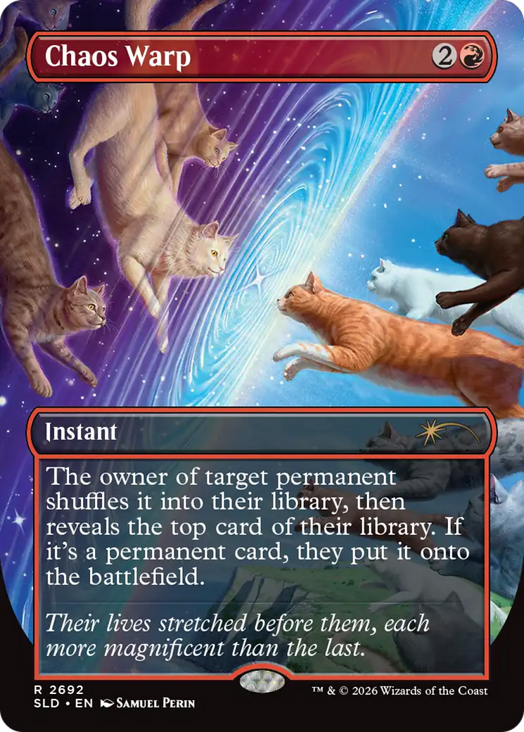 Chaos Warp [Secret Lair Drop Series] Foil