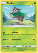 Skiddo (9/131) [Sun & Moon: Forbidden Light] Reverse Holofoil