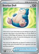 Snorlax Doll (175/182) [Scarlet & Violet: Paradox Rift] Reverse Holofoil