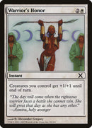 Warrior's Honor [Tenth Edition] Foil
