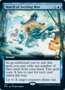 March of Swirling Mist (Extended Art) [Kamigawa: Neon Dynasty] Foil