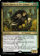 Savra, Queen of the Golgari [Ravnica Remastered] Foil