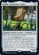 Codie, Vociferous Codex (Promo Pack) [Strixhaven: School of Mages Promos] Foil