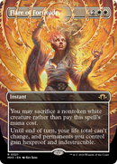 Flare of Fortitude (Borderless) [Modern Horizons 3] Foil
