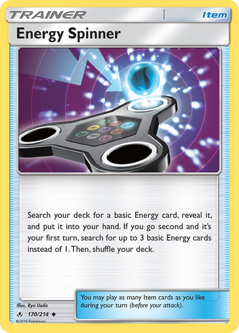 Energy Spinner (170/214) [Sun & Moon: Unbroken Bonds] Reverse Holofoil