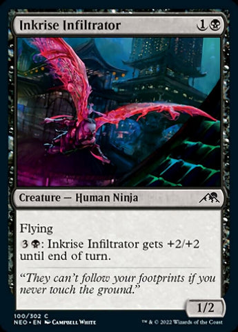 Inkrise Infiltrator [Kamigawa: Neon Dynasty] Foil