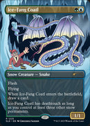 Ice-Fang Coatl (Borderless) [Secret Lair Drop Series] Foil