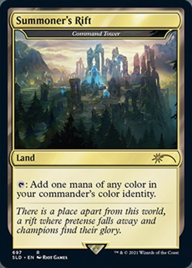 Command Tower - Summoner's Rift [Secret Lair Drop Promos] Foil