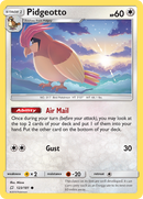 Pidgeotto (123/181) [Sun & Moon: Team Up] Reverse Holofoil