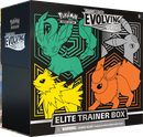 Sword & Shield: Evolving Skies - Elite Trainer Box (Flareon/Jolteon/Umbreon/Leafeon) TEAR IN SEAL