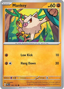 Mankey (106/193) [Scarlet & Violet: Paldea Evolved] Reverse Holofoil
