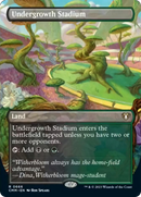 Undergrowth Stadium (Borderless Alternate Art) [Commander Masters] Foil