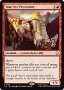 Wartime Protestors [Avatar: The Last Airbender] Foil
