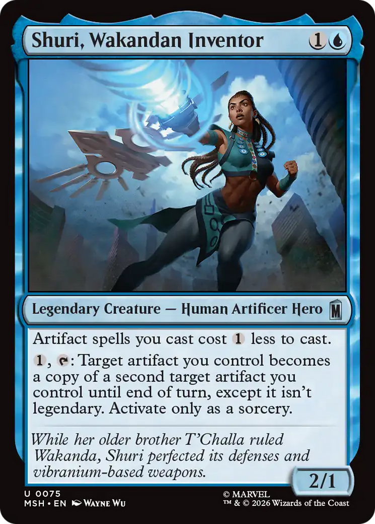 Shuri, Wakandan Inventor [Marvel Super Heroes] Foil