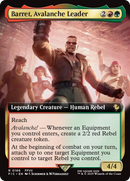 Barret, Avalanche Leader (Extended Art) [FINAL FANTASY Commander] Foil