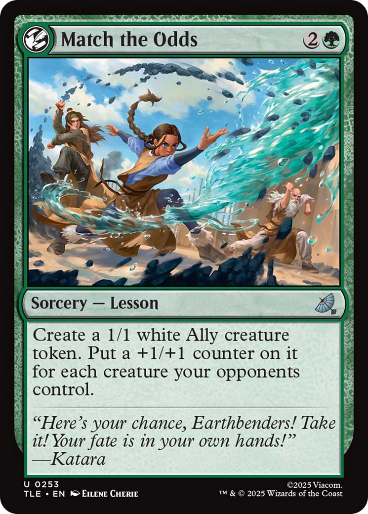 Match the Odds [Avatar: The Last Airbender: Eternal-Legal] Foil