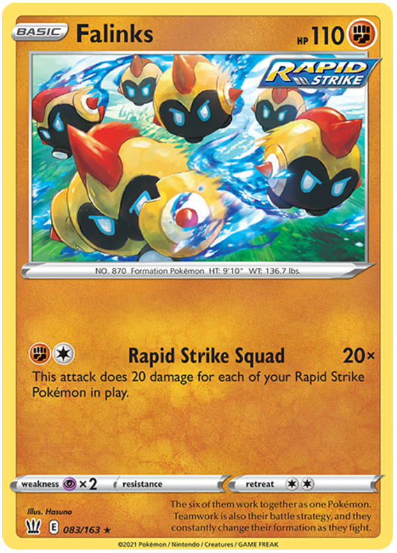 Falinks (083/163) [Sword & Shield: Battle Styles] Reverse Holofoil