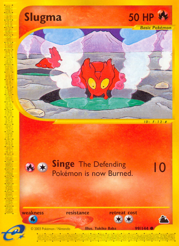 Slugma (99/144) [Skyridge] Reverse Holofoil