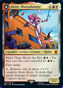 Arcee, Sharpshooter // Arcee, Acrobatic Coupe [Transformers] Foil