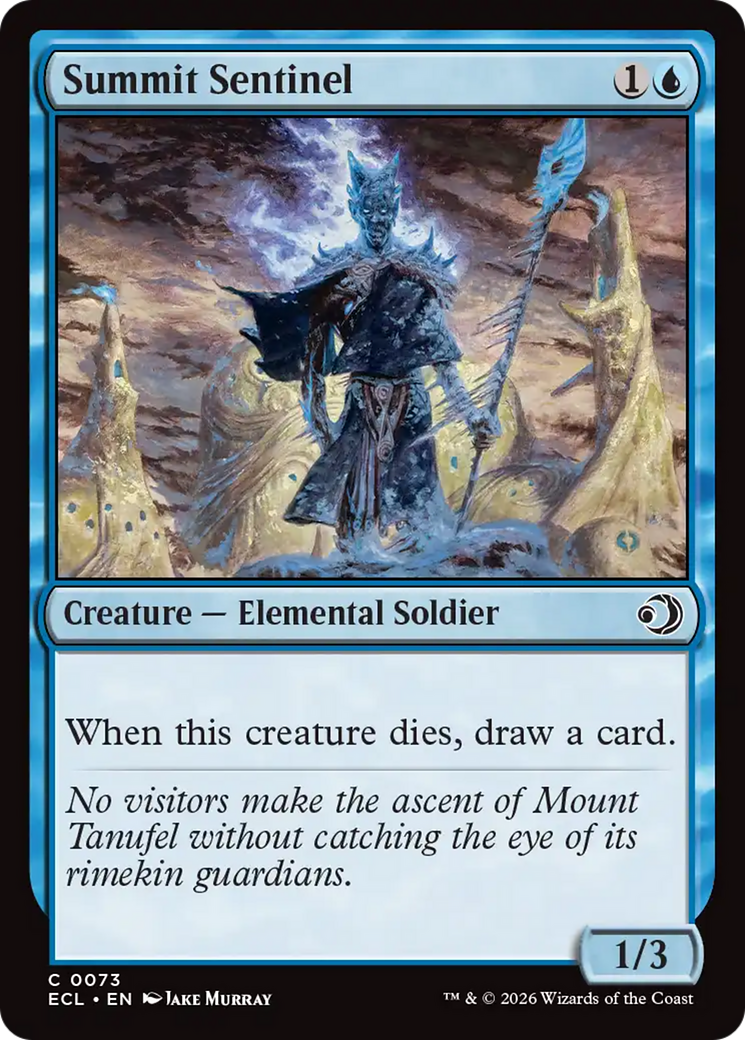 Summit Sentinel [Lorwyn Eclipsed] Foil