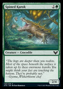 Spined Karok [Strixhaven: School of Mages] Foil