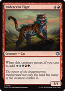 Iridescent Tiger [Tarkir: Dragonstorm] Foil