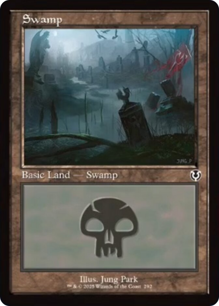 Swamp (292) (Retro Frame) [Innistrad Remastered] Foil