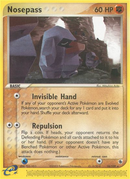 Nosepass (18/109) [EX: Ruby & Sapphire] Reverse Holofoil