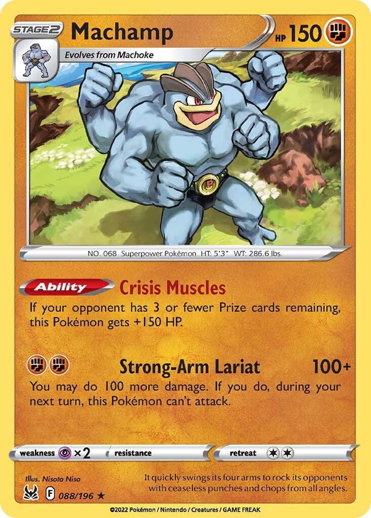 Machamp (088/196) [Sword & Shield: Lost Origin] Reverse Holofoil