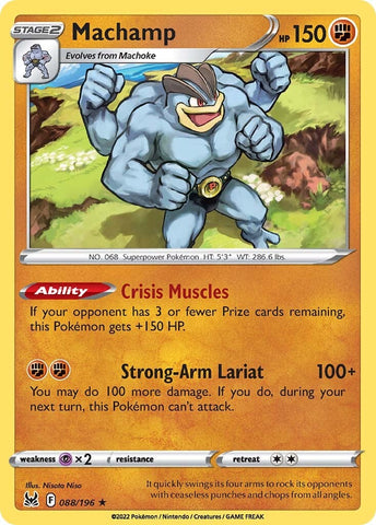 Machamp (088/196) [Sword & Shield: Lost Origin] Reverse Holofoil