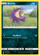 Stunky (75/156) [Sun & Moon: Ultra Prism] Reverse Holofoil
