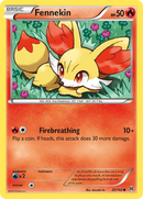 Fennekin (25/162) [XY: BREAKthrough] Reverse Holofoil