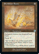 Swiftfoot Boots (Retro Schematic) [The Brothers' War Retro Artifacts] Foil
