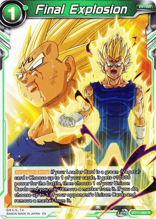 Final Explosion (BT11-089) [Vermilion Bloodline 2nd Edition] Parallel Foil