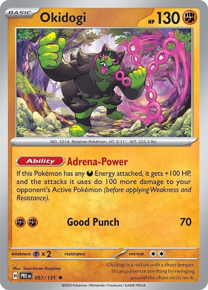 Okidogi (057/131) [Scarlet & Violet: Prismatic Evolutions] Reverse Holofoil
