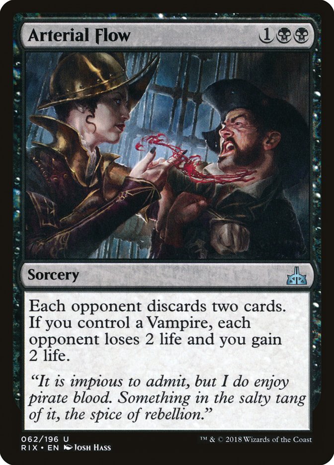 Arterial Flow [Rivals of Ixalan] Foil