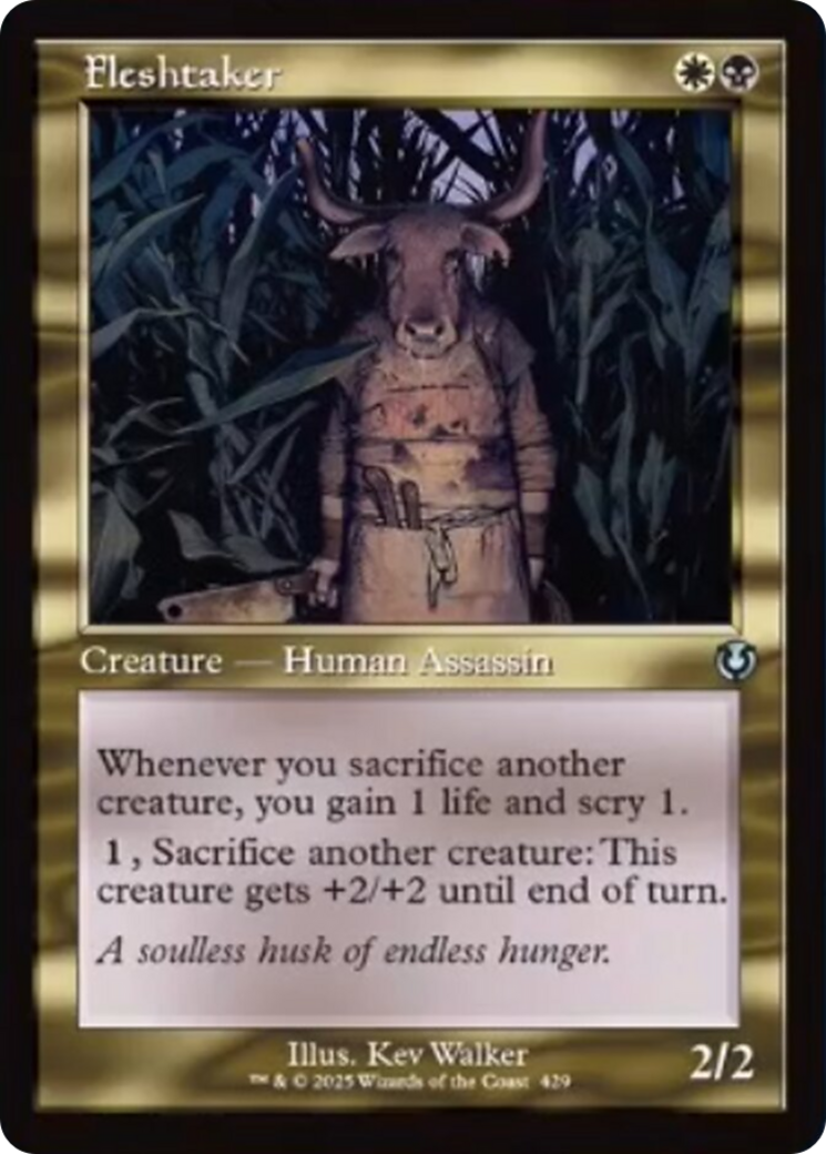 Fleshtaker (Retro Frame) [Innistrad Remastered] Foil