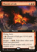 Phoenix of Ash (Extended Art) [Theros Beyond Death] Foil