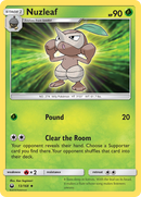 Nuzleaf (13/168) [Sun & Moon: Celestial Storm] Reverse Holofoil